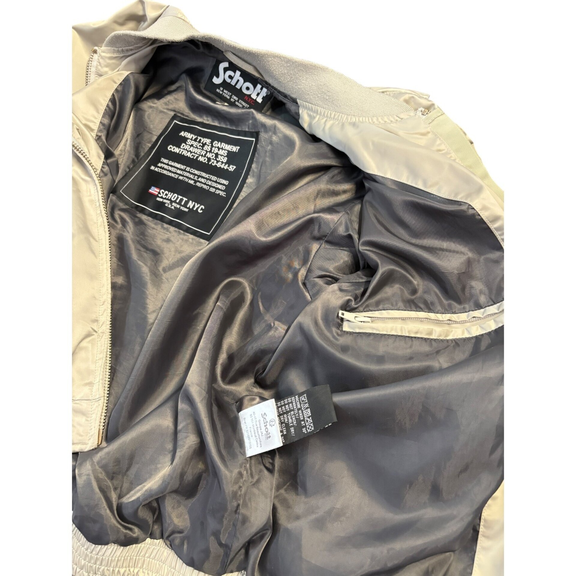 Schott Bomber Jacket - 3