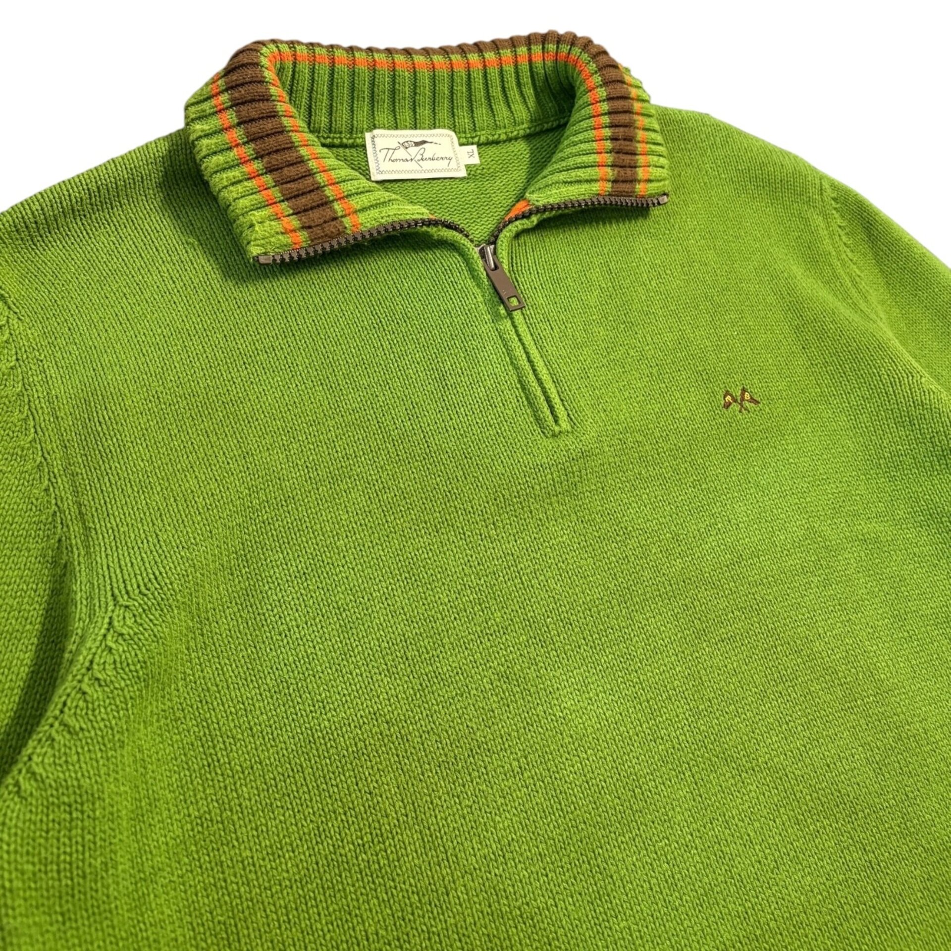 Burberry Half Zipped Knit Sweater - 2