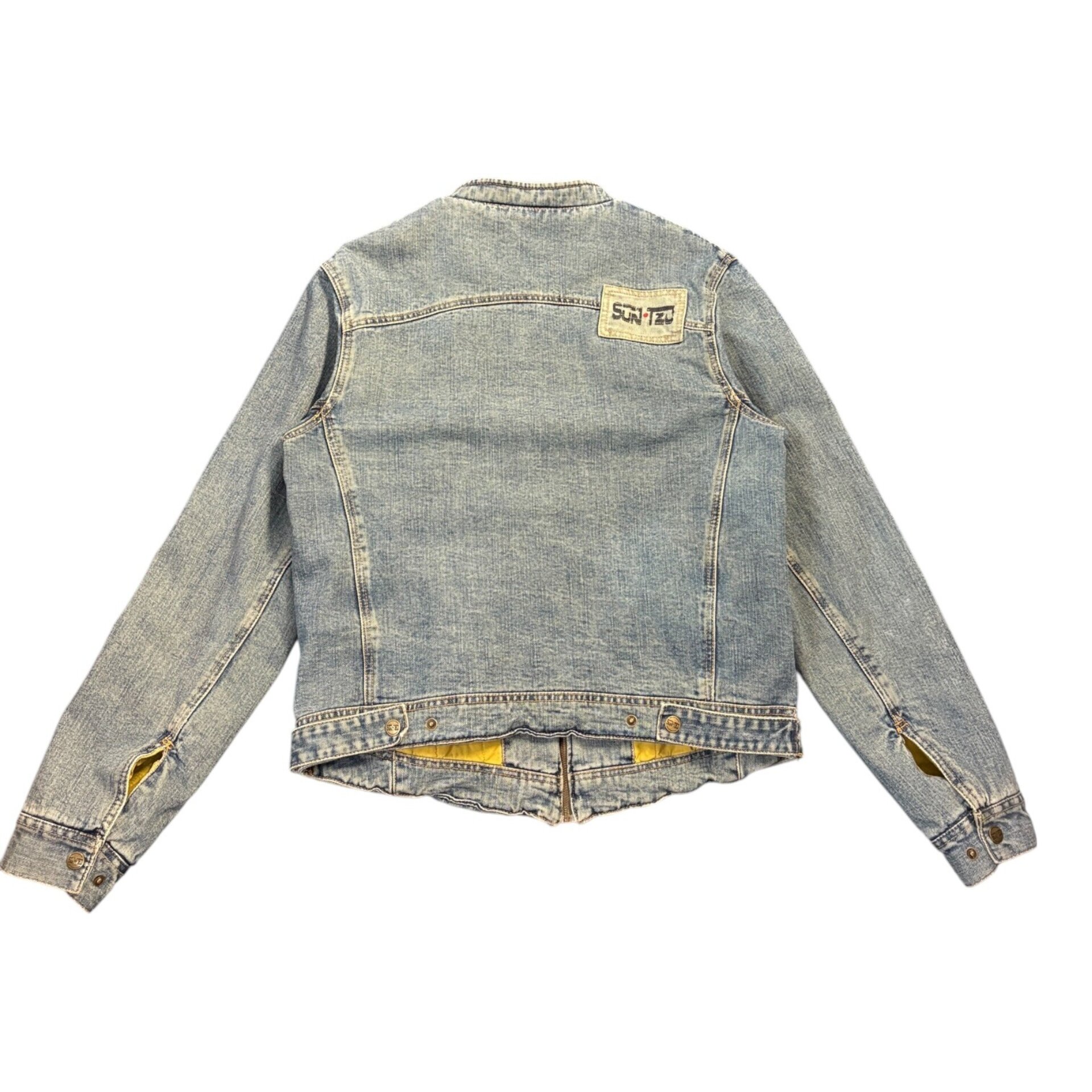 Sun Tzu Y2K Denim Jacket - 3