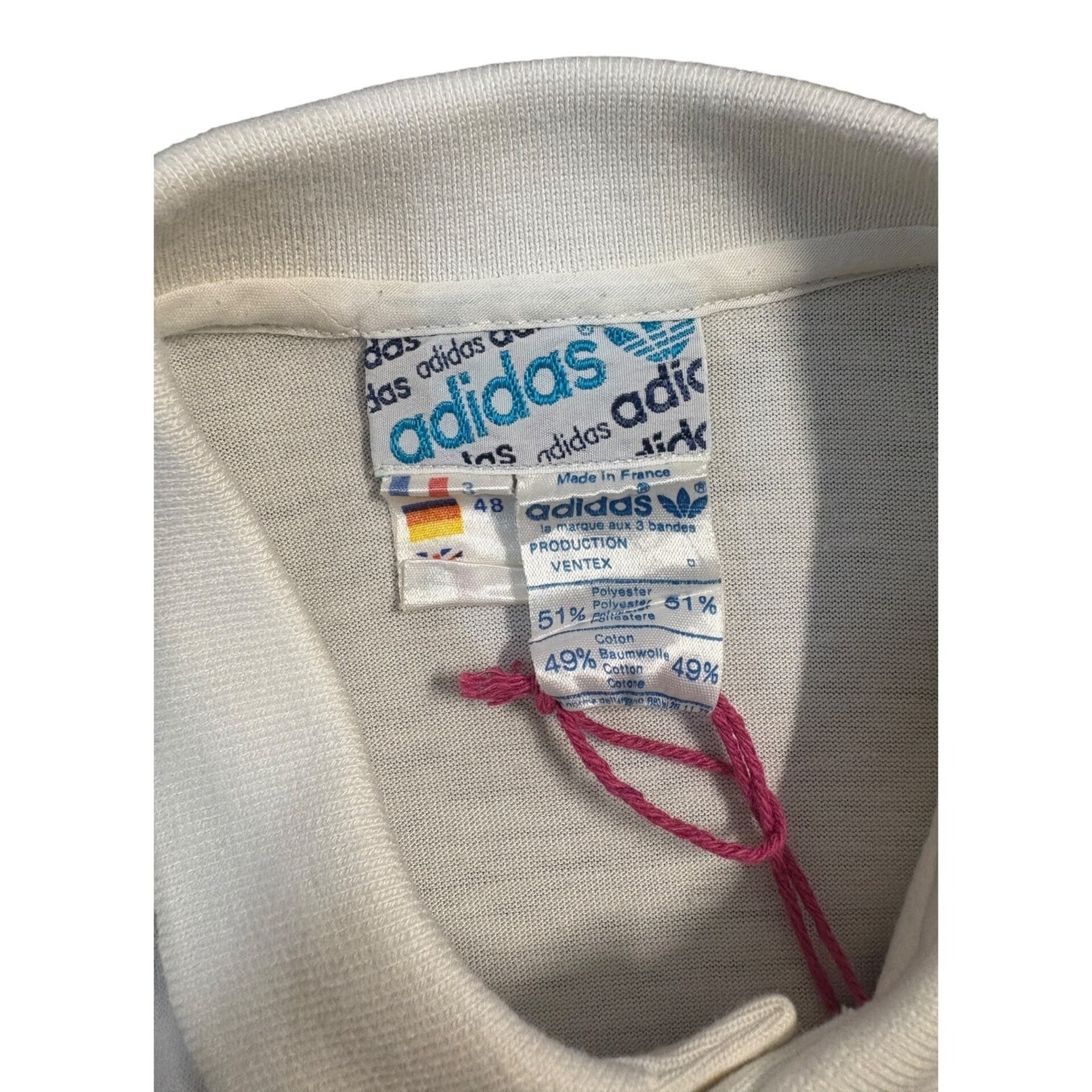 Adidas Knit Vintage Polo - 3